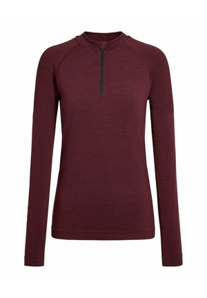 FALKE, TREKKING LANGARMSHIRT - Langarmshirt - barolo