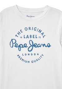 Pepe Jeans KWAN - Camiseta estampada - optic white
