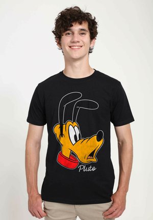 DISNEY CLASSICS MICKEY CLASSIC - PLUTO BIG FACE - Print T-shirt - black