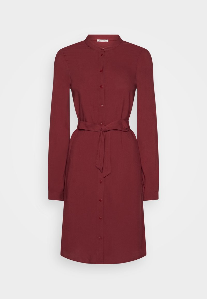 Anna Field Blousejurk donkerrood