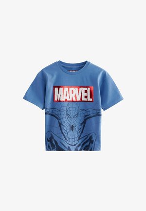 Marvel Maglietta Uomo/Donna Spider-Man – Simboli Rossi E Neri, Girocollo, 100% Cotone, Taglia S