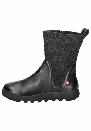 Stiefelette - black anthracite felt