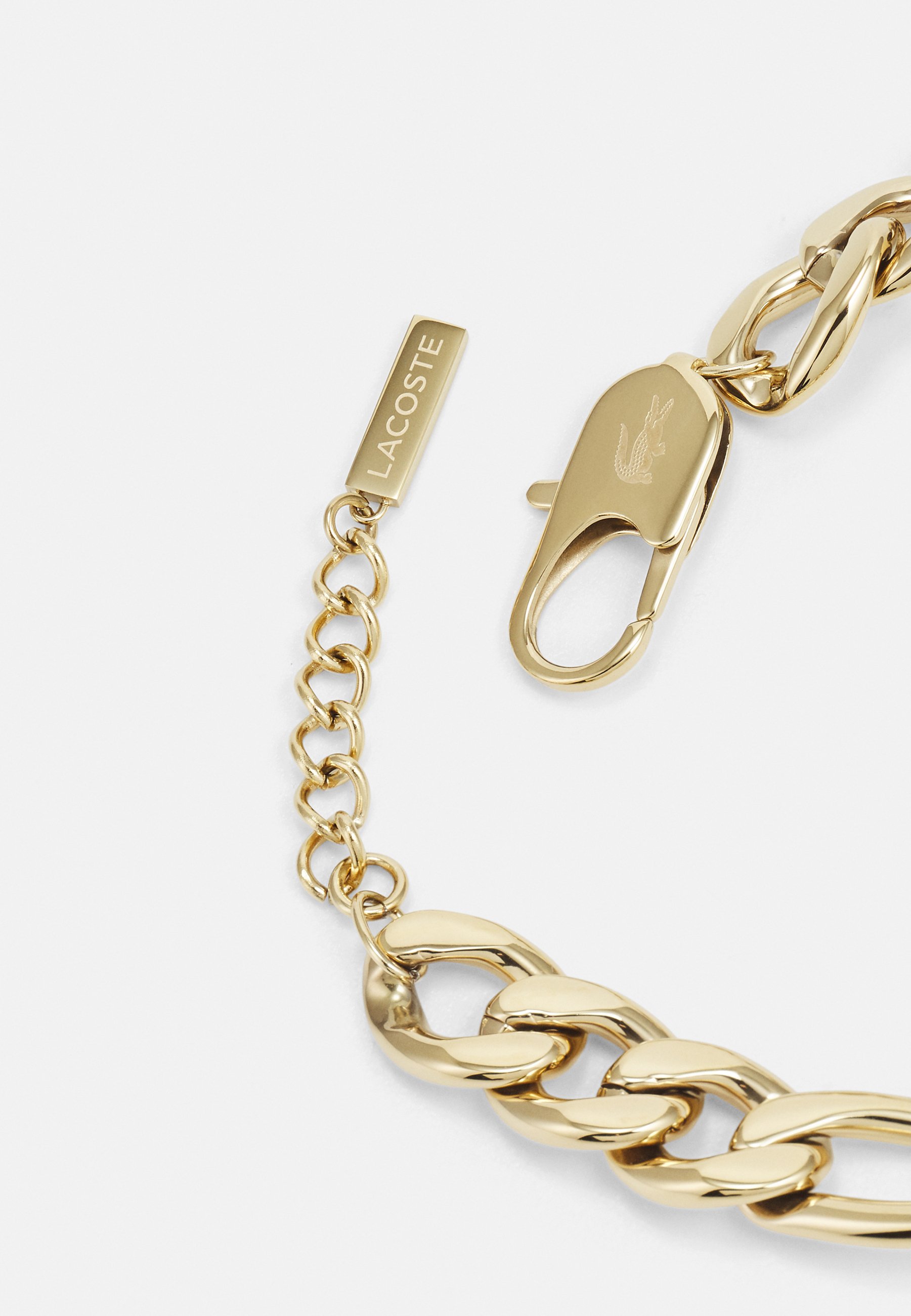Lacoste CROCODILE UNISEX ブレスレット Amazon.com: Lacoste Crocodile Chain Bracelet for Men and