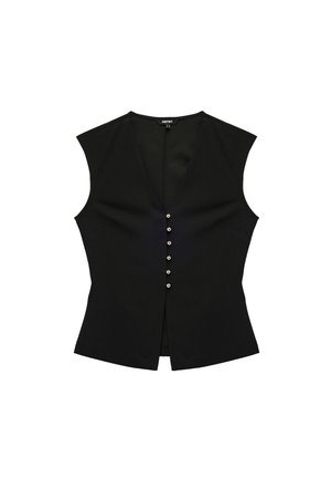 Vest - black