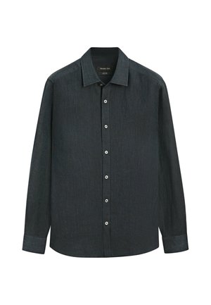 Massimo Dutti, Overhemd - mottled dark blue