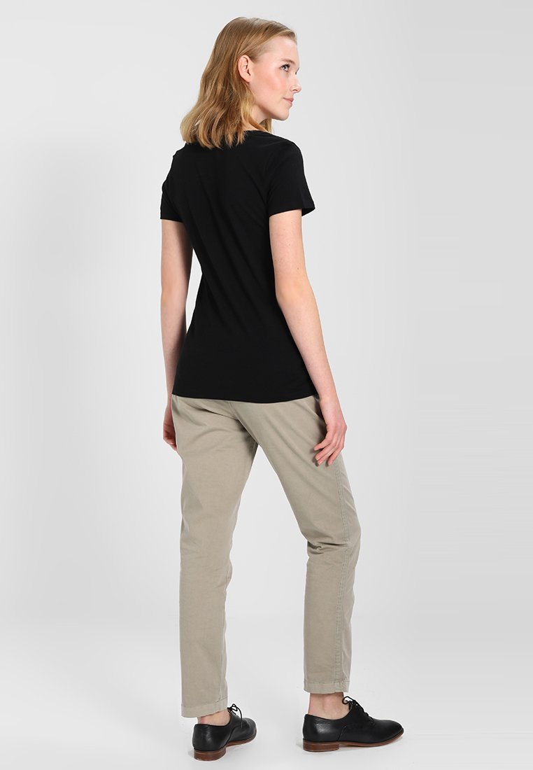 Damen T-Shirts | GAP T-Shirt basic true black/schwarz - PQ33195 Damen T-Shirts | GAP T-Shirt basic true black/schwarz - PQ33195