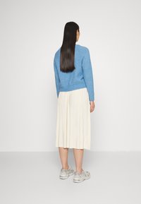 Samsøe Samsøe UMA SKIRT - Saia plissada - off-white