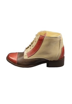 ORIGINAL ITALIENISCHE CITY - Stivaletti stringati - beige