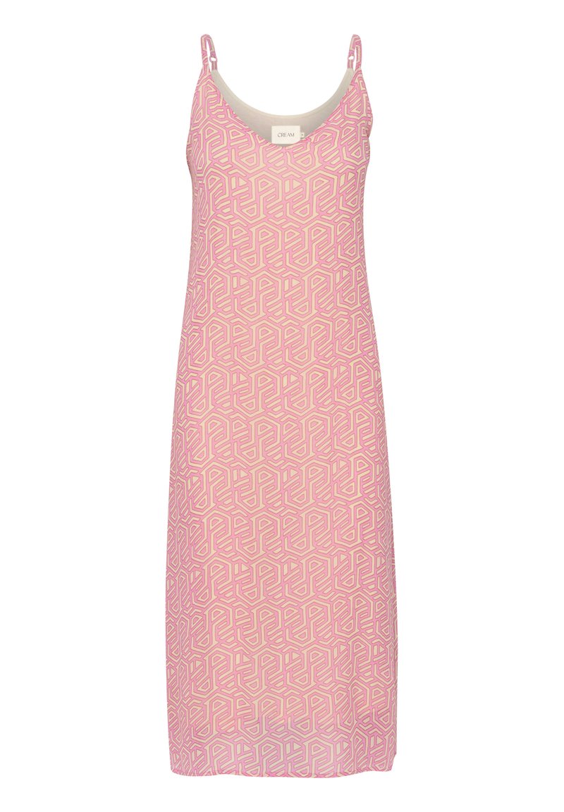 Cream Jurk roze
