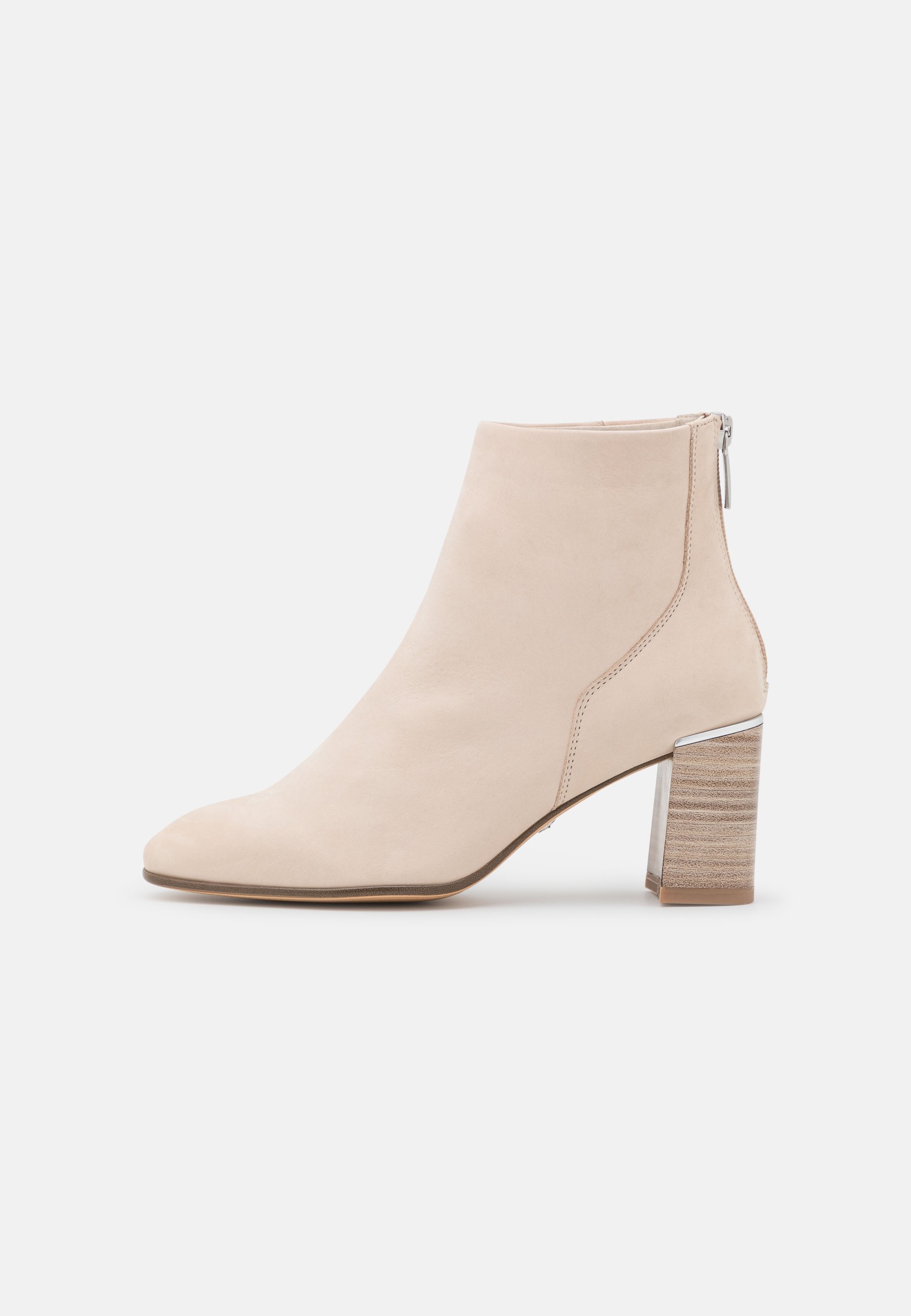 white pointed toe ankle boots