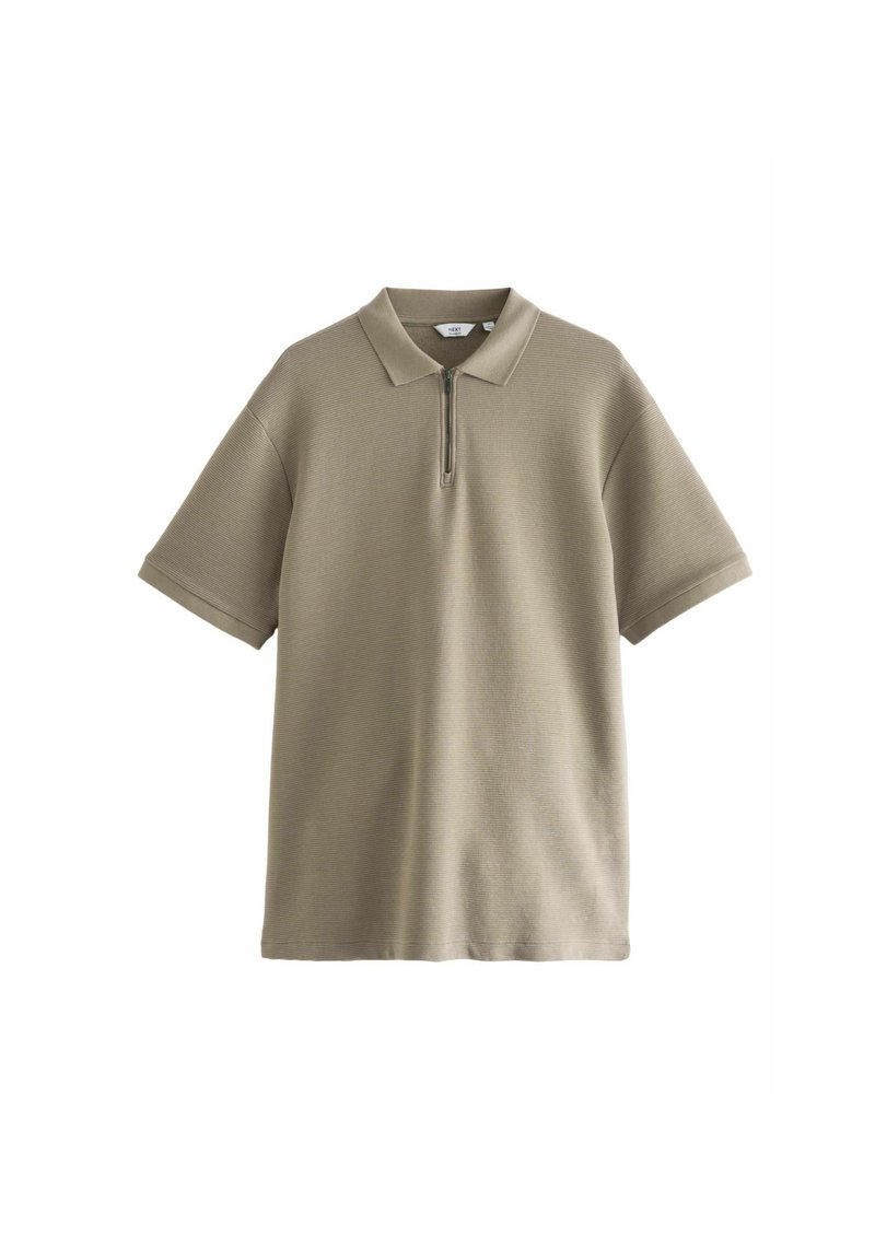 Next OTTOMAN TEXTURE  - REGULAR FIT - Poloshirt - neutral brown