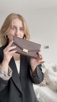 Anna Field Lommebok - brown