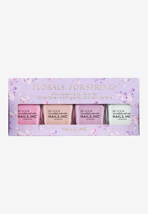 NAILS.INC FLORALS FOR SPRING QUAD - Nagelverzorgingsset - -