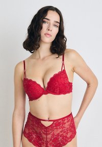 Lindex BRA MALVA IRIS - Push up-bh - red