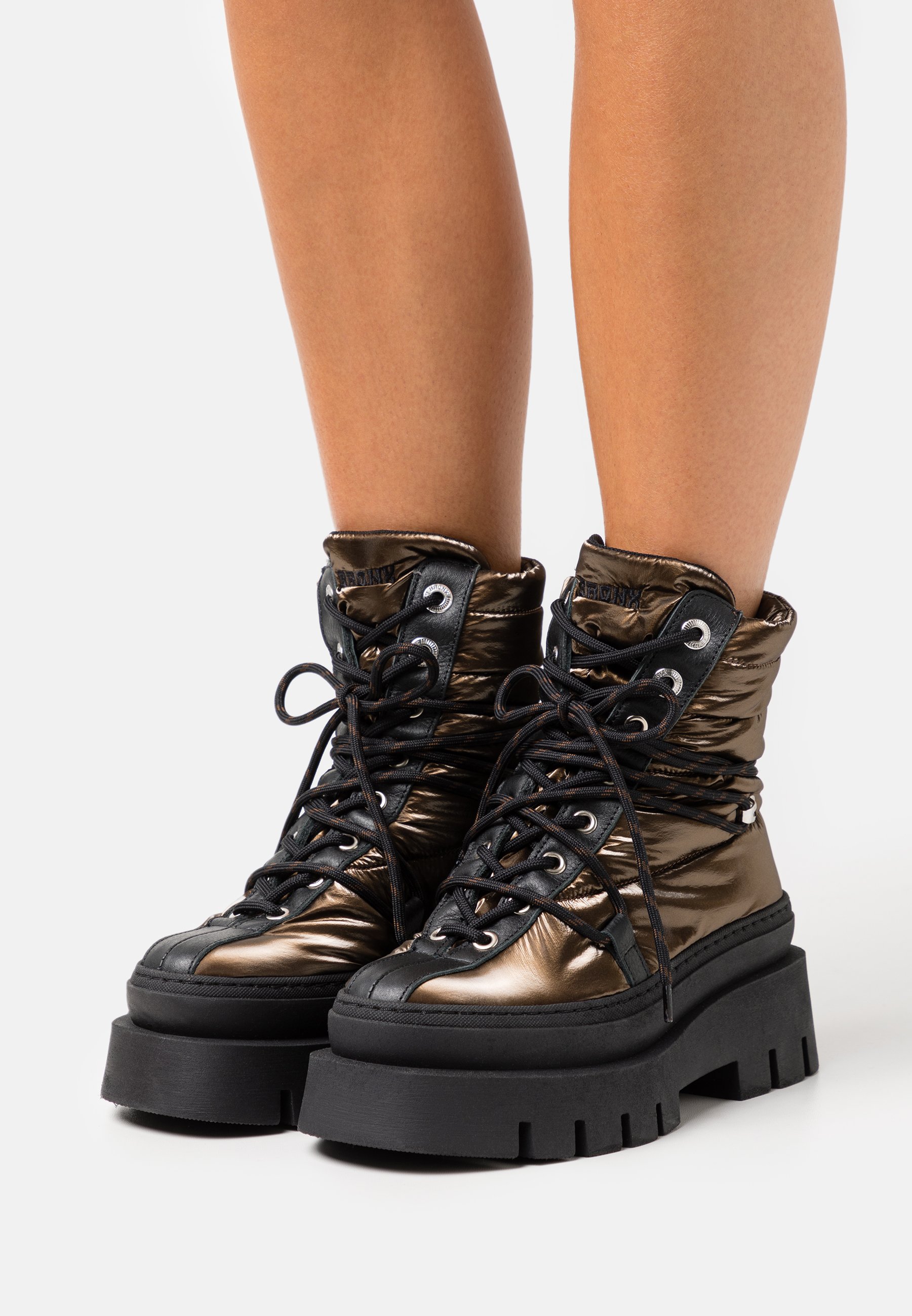 Bronx EVI ANN - Veterboots - brown/bruin - Zalando.nl