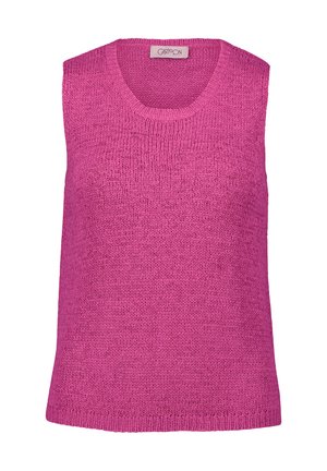 Cartoon, MIT RUNDHALSAUSSCHNITT - Strickpullover - magenta haze
