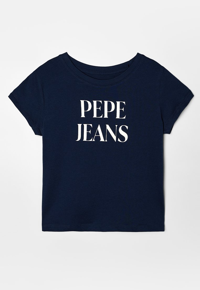 Pepe Jeans T-shirt print blauw