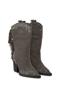 Alma en Pena Bottes à talons hauts - gris
