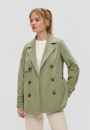 s.Oliver Trenchcoat - bambusgrün