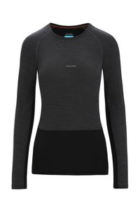 icebreaker - MERINO 125 LIGHT WEIGHT ZONEKNIT - Long sleeved top - DARK GREY Thumbnail Image 1