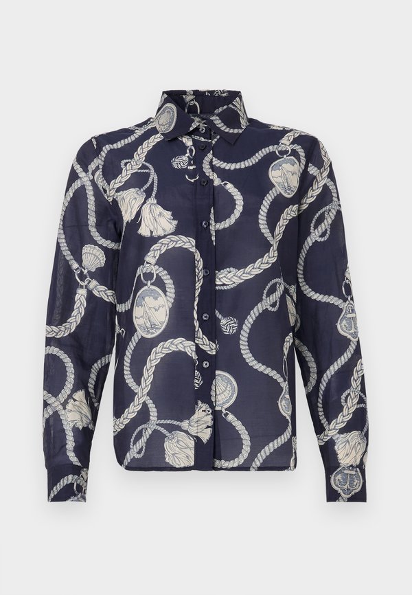 SAILING PRINT SHIRT - Button-down blouse3