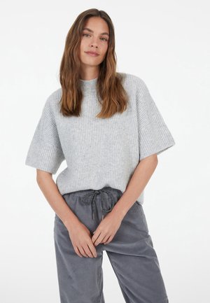 T-Shirt basic - light grey melange