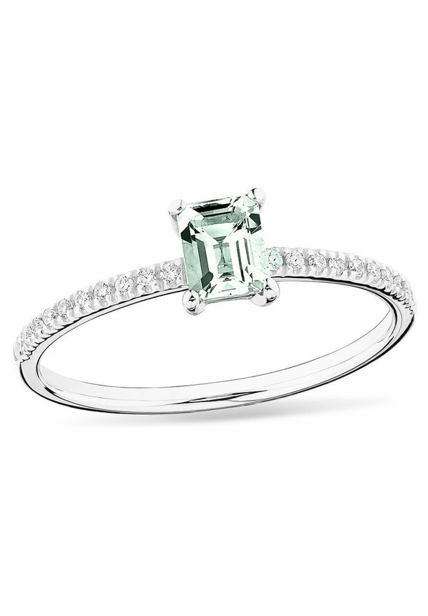 AMETHYST - Ring - weißgoldfarben