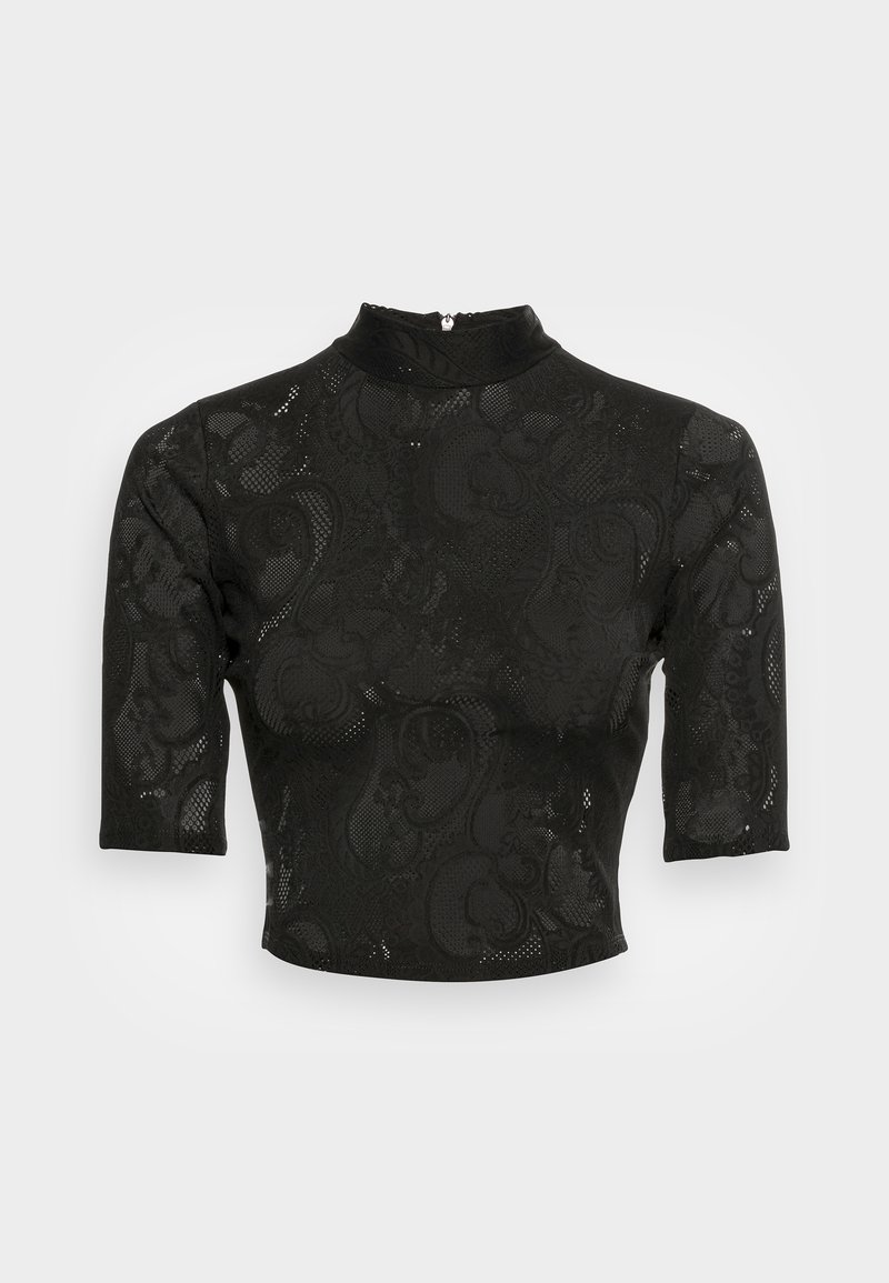 Damen Hemdblusen | Guess MOCK LACE VERO Bluse jet black/schwarz - MN71941 Damen Hemdblusen | Guess MOCK LACE VERO Bluse jet black/schwarz - MN71941