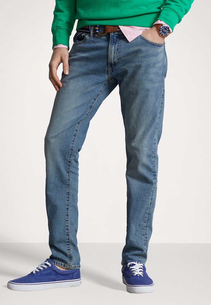 Polo Ralph Lauren - SULLIVAN - Prigludę džinsai - blue denim, Padidinti