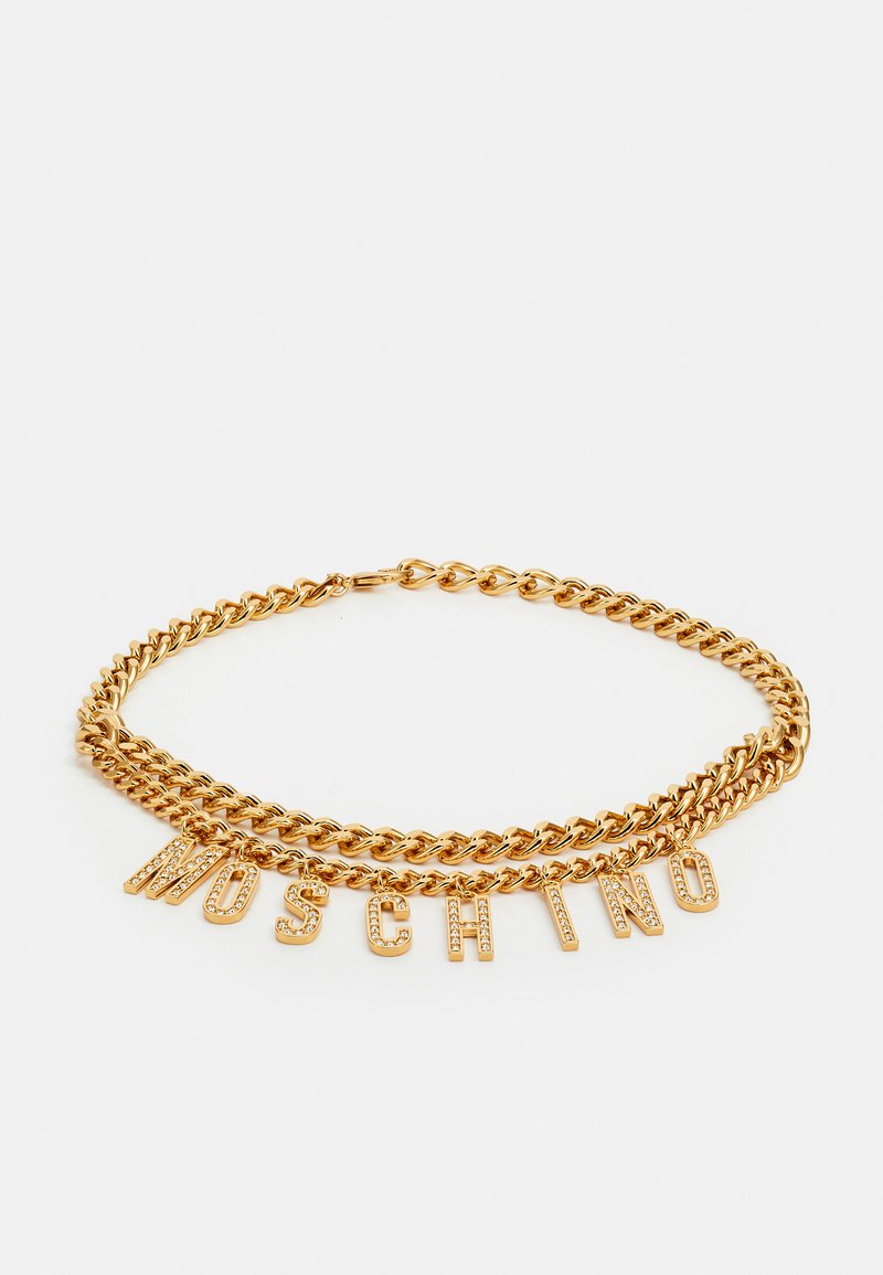MOSCHINO BELT CHAIN Waist belt shiny goldcoloured/goldcoloured