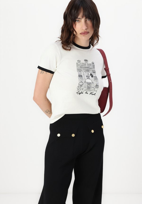 BUTTON PANTS - Trousers3