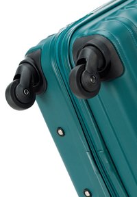 WITTCHEN LARGE SUITCASE WITH LUGGAGE TAG FROM ABS - Trolley - green