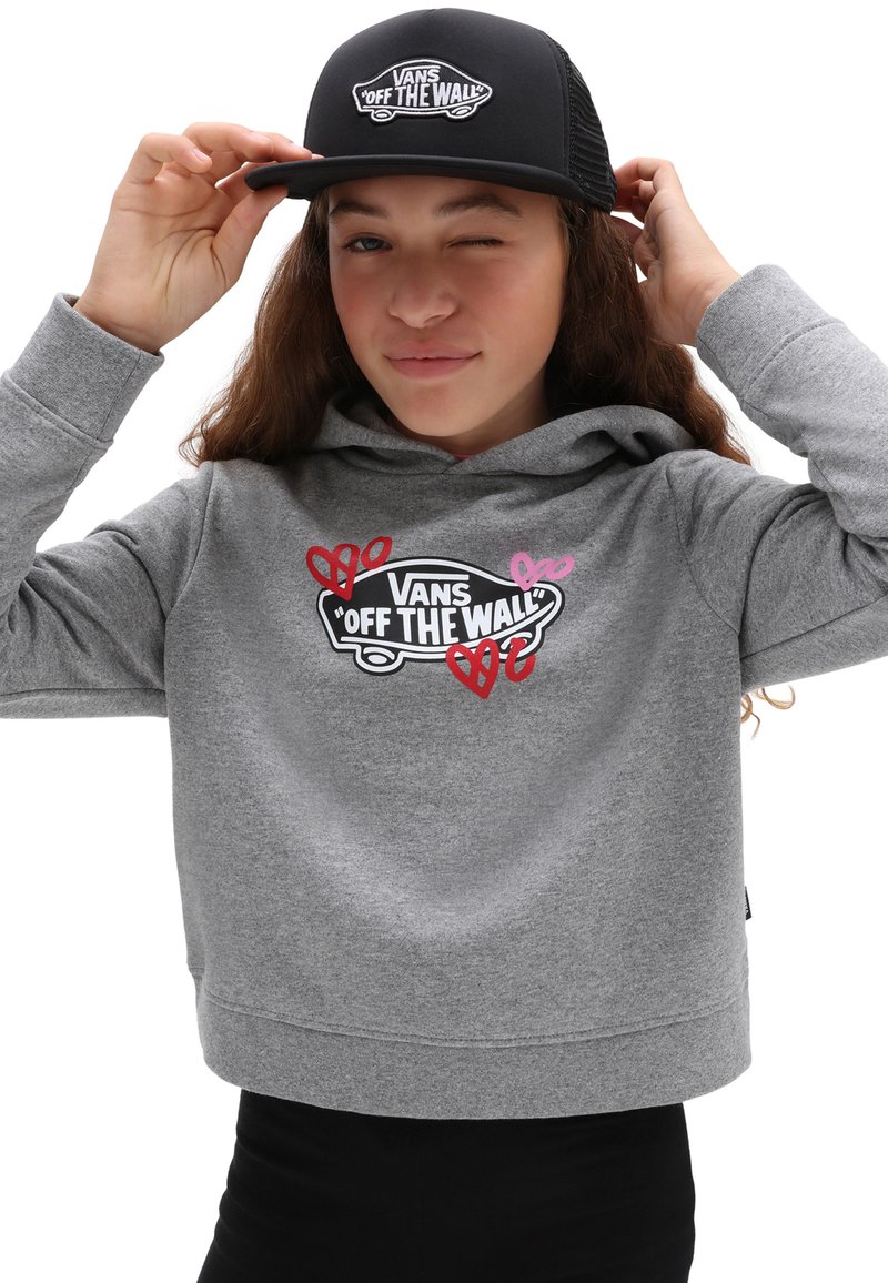 Vans LOVE VANS BOXY - Hoodie - dark grey - Zalando.de