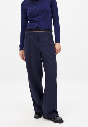 SCHWERE - Stoffhose - navy