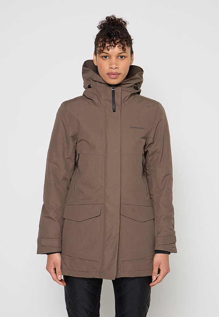 Didriksons Outdoorjas bruin