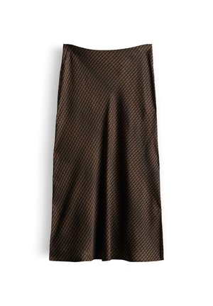someday., SLIM A LINE - A-lijn rok - hazelnut