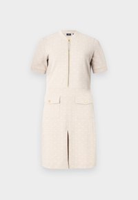 TALI - Jerseykjole - open beige