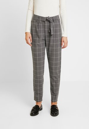 Stoffhose - mottled dark grey