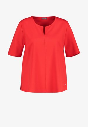 Basic T-shirt - power red
