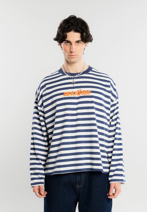 Another Cotton Lab, ANOTHER TONCA LONGSLEEVE UNISEX - T-shirt à manches longues - dark blue stripes