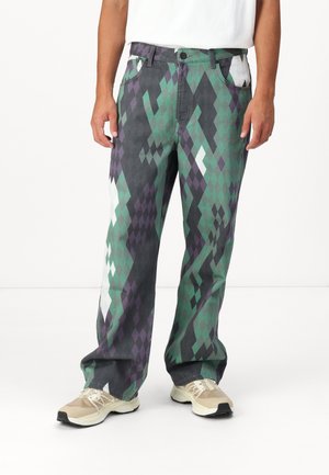 ADRIK BAGGY  - Jean baggy - camouflage green