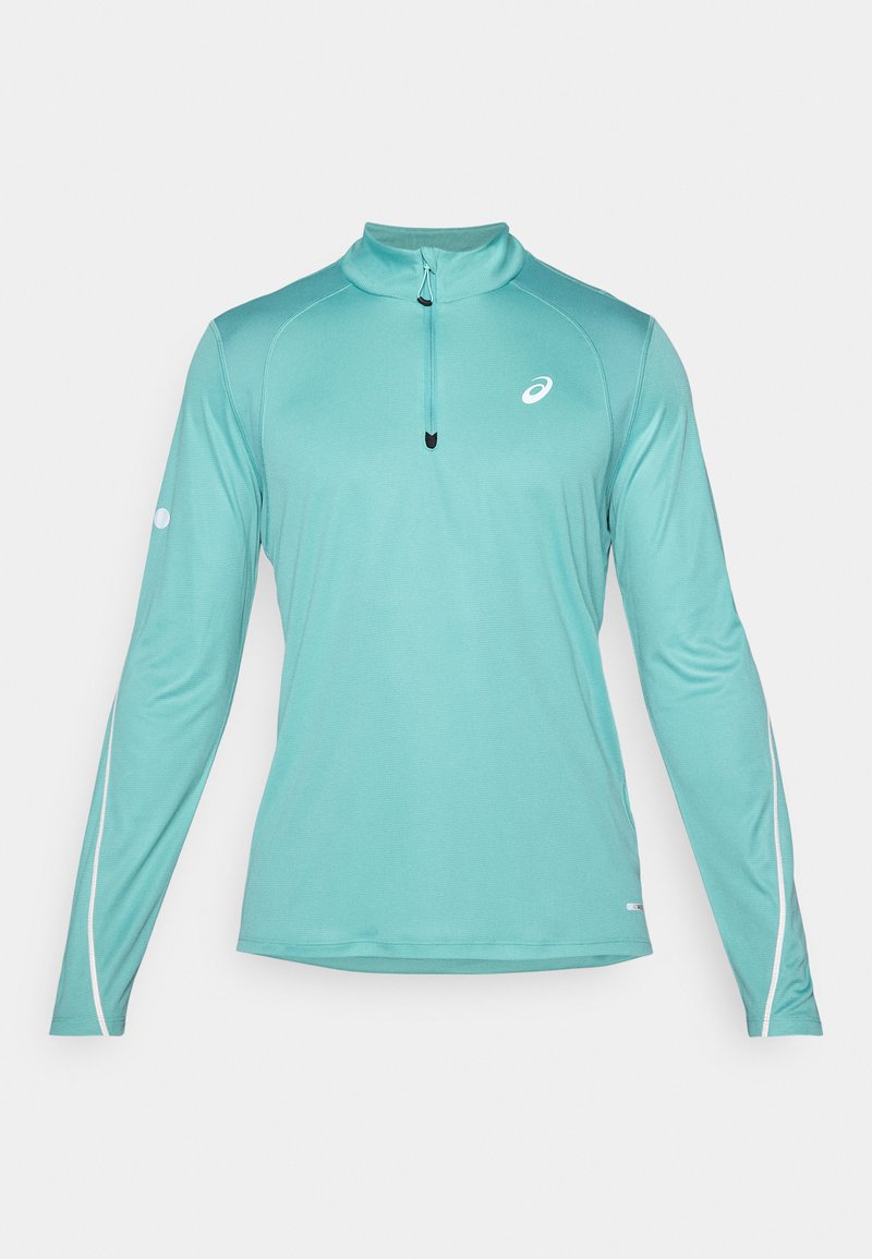 ASICS Longsleeve petrol gemêleerd ASICS Longsleeve petrol gemêleerd