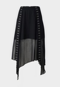 LUNA SKIRT - Gonna a campana - black