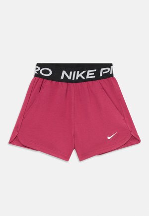 G NIKE PRO NP DF FLC SHORT UNISEX - Pantaloncini sportivi - sweet beet/black/white