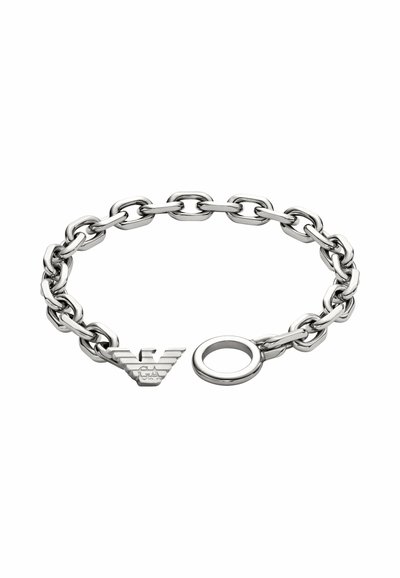 Emporio Armani EAGLE LOGO - Brăţară - silver-coloured