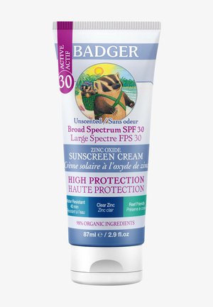 SUNSCREEN CREAM SPF 30 - CLEAR ZINC - Zonnebrandcrème - -