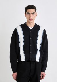 Weekday - TIE DYE CARDIGAN - Cardigan - black Immagine in miniatura 1