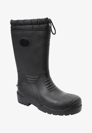 WARM LINED - Botas de agua - black