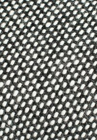 Dalle Piane Cashmere BICOLOR - Poncho - black-white