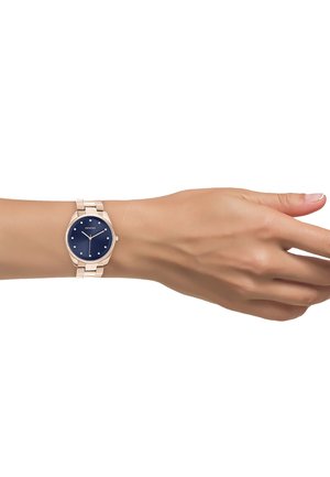 OOZOO, TIMEPIECES COLLECTION - Montre - blau roségold
